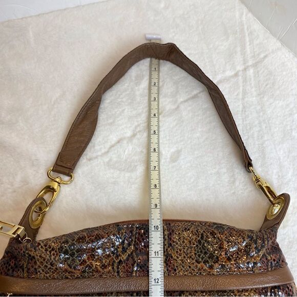 Bags By Pinky Miami Florida Faux Snake Skin Purse - Picture 7 of 9